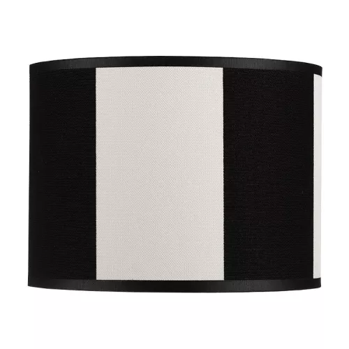 Payaa zwart/wit groot - 20x20x15 cm Cilinder (113926)