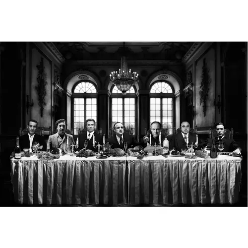 Gangsters Laatste Avondmaal 120x80x2cm