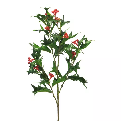 Payaa Ilex Spray met Bessen Groen 94cm (114525)