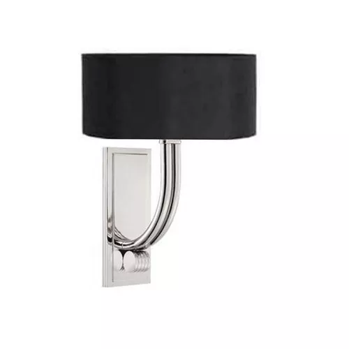 Payaa Wandlamp 14x13x40cm incl. zwarte kap (114724)