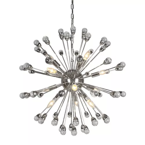 Payaa Plafondlamp 50x50x60cm Acryl Bal Zilver (115303)