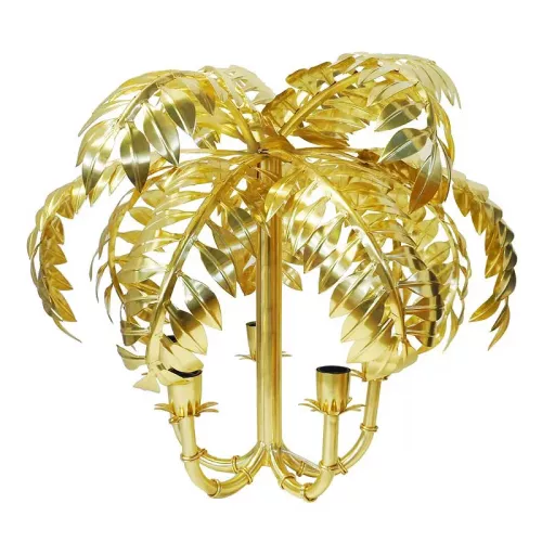 Payaa Hanglamp 63x63x57cm Palm goud (112566)