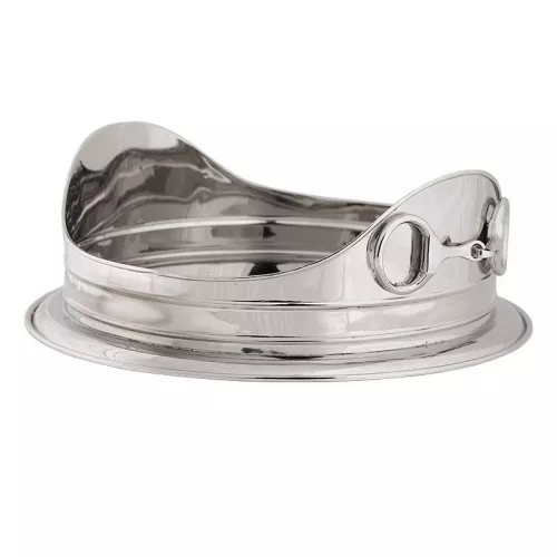 Payaa Dienblad 45x32x13cm Rond zilver (105067)