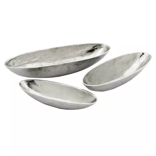 Payaa Schaal 54x7x11cm Ovaal (Set Van 3) (100334)