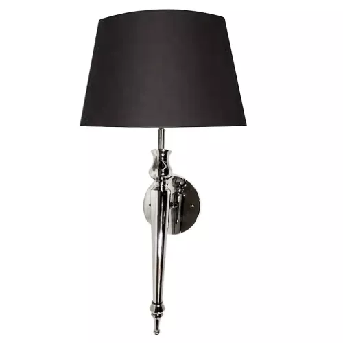 Payaa Wandlamp Dakota 19x19x65cm Incl. zwarte kap (111042)