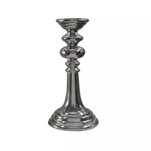 Payaa Kandelaar 28x28x82cm zilver (107812)