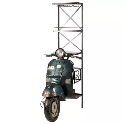 Payaa Wijnrek 70x105x185cm Scooter vintage retro (109122)