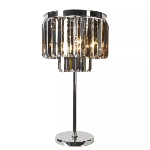 Payaa Tafellamp Damien 40x40x71cm Rook Kristal (109894)