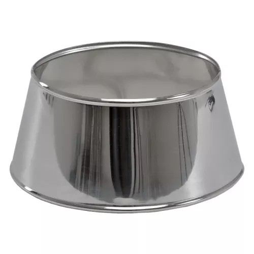 Payaa Lampenkap 23x18x11cm Ovaal zilver (111524)