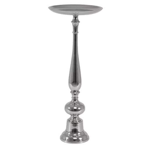 Payaa Kandelaar Campana 23x23x59cm Groot zilver (111520)