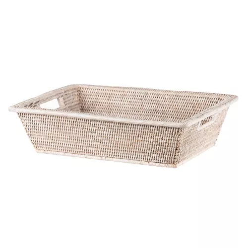 Payaa Rotan handdoekblad 48x35x12m crème (115186)