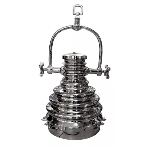 Payaa Plafondlamp 46x36x82cm studio look zilver (101765)