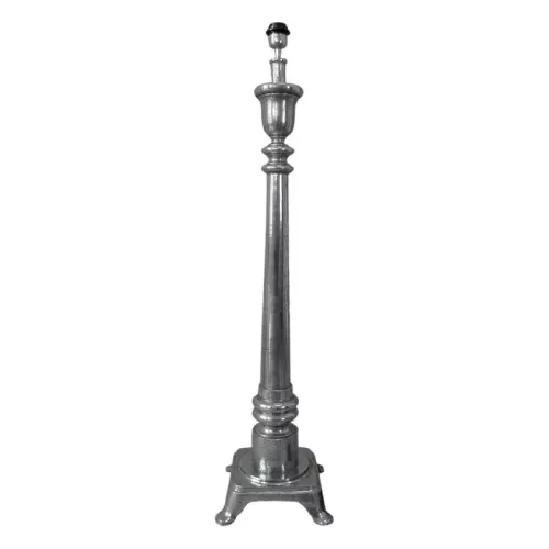 Payaa Vloerlamp 4 voets ruw zilver (111530)