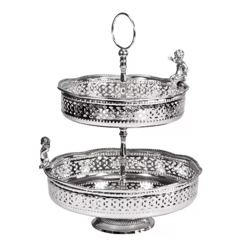 Payaa Taartstandaard Engelen 26.5x26.5x36cm (111337)