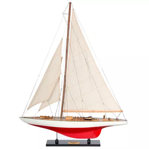 Endeavour 1934 Rood en Wit 61x11x80cm