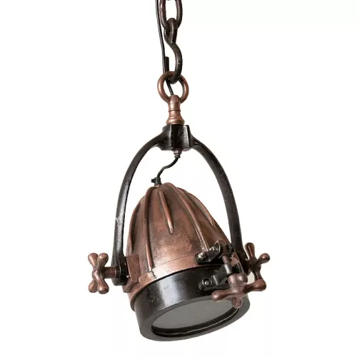 Payaa Plafondlamp 30x26x39cm Rocket brons zwart vintage (104794)
