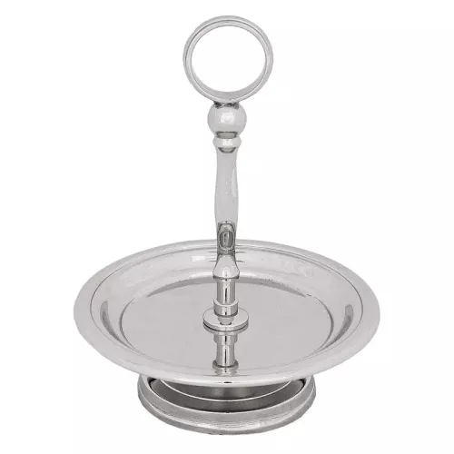 Payaa Taartstandaard 14x14x18cm ZILVER (106981)