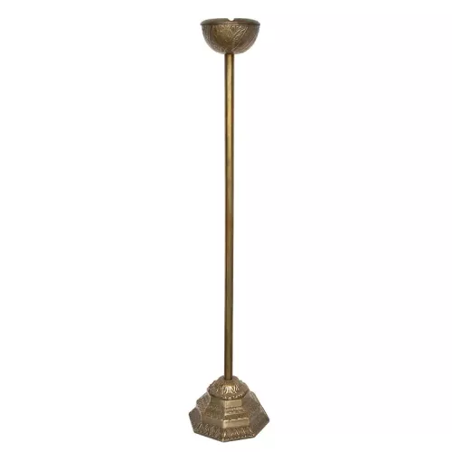 Payaa Asbak 17x17x81cm Lang goud (104828)