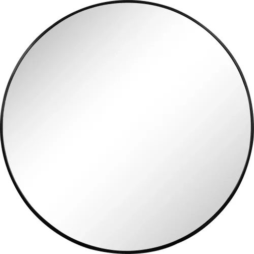 Payaa Zwarte wandspiegel rond 60cm (200556)