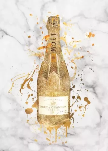 Payaa Moët imperial goud 60x80cm (200630)