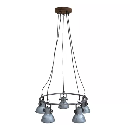 Payaa Vintage hanglamp met metalen kappen (200866)