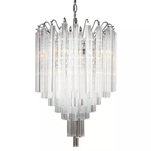 Payaa Plafondlamp 55x55x58cm Helder Glas zilver (115302)